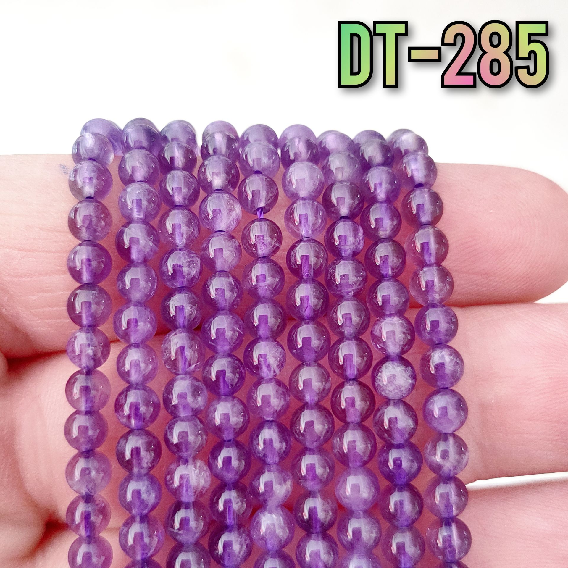 DT-285 A Kalite Orjinal Ametist Dizi 4 mm