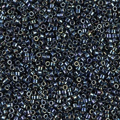NO:190 Miyuki Delica , Miyuki Boncuk 11/0 DB6 Yanardöner Opak Metalik