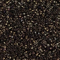 NO:182 Miyuki Delica , Miyuki Boncuk 11/0 DB7 Kahverengi Antik Yanar Döner