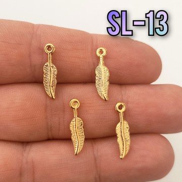 SL-13 Altın Kaplama Tüy Sallantı