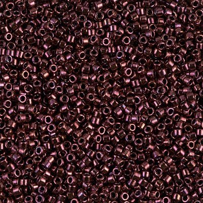 NO:194 Miyuki Delica Boncuk 11/0 DB12  Mor Opak Metalik