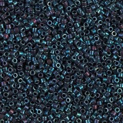 NO:181 Miyuki Delica , Miyuki Boncuk 11/0 DB25 Mavi Opak Metalik