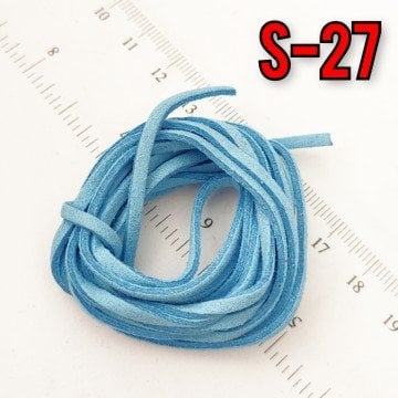 S27 Deniz Mavi Süet ip