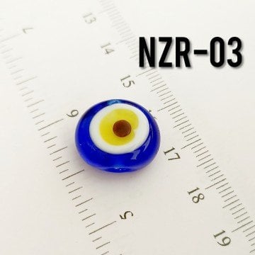 NZR-03 Murano Yassı Dana Gözü Boncuk