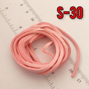 S30 Karanfil Pembe Süet ip