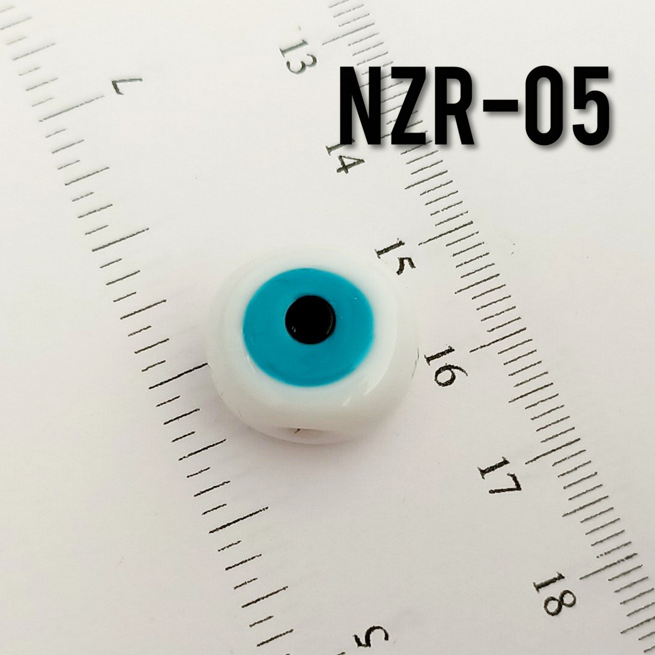 NZR-05 Murano Yassı Dana Gözü Boncuk