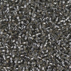 NO:198 Miyuki Delica , Miyuki Boncuk 11/0 DB48 Kristal Gri