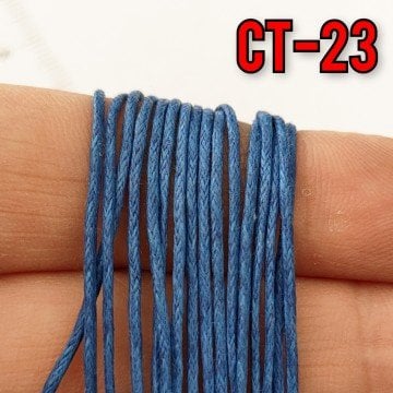 CT-23 Okyanus Mavi 1 mm Koton İp