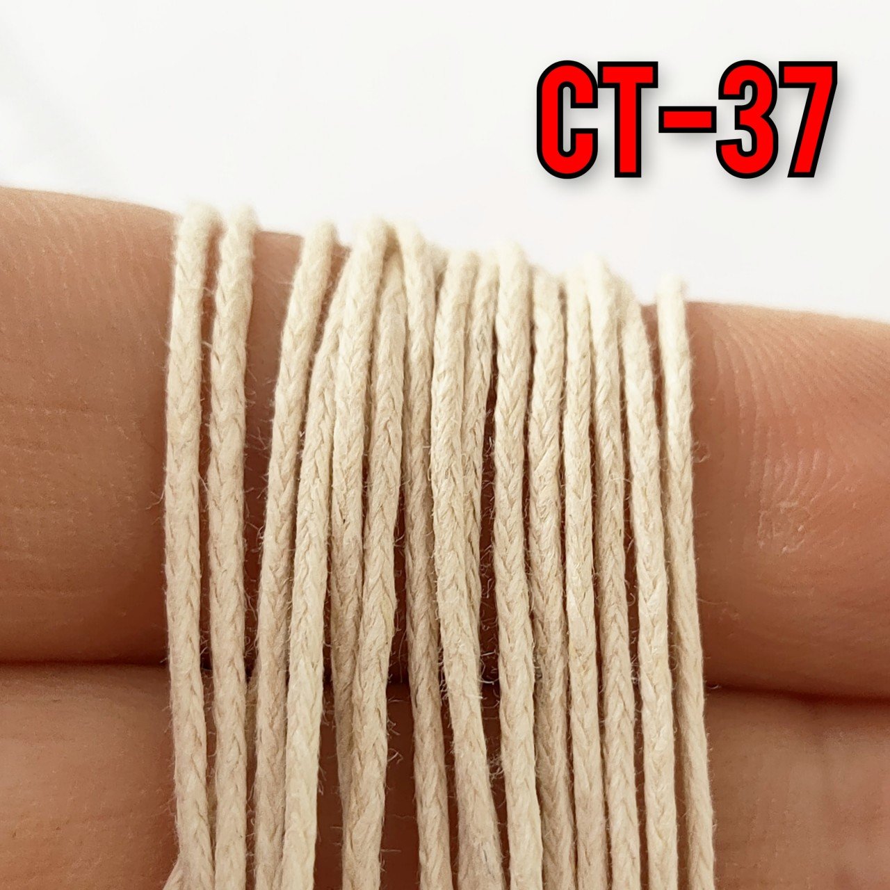 CT-37 Krem Renk 1 mm Koton İp