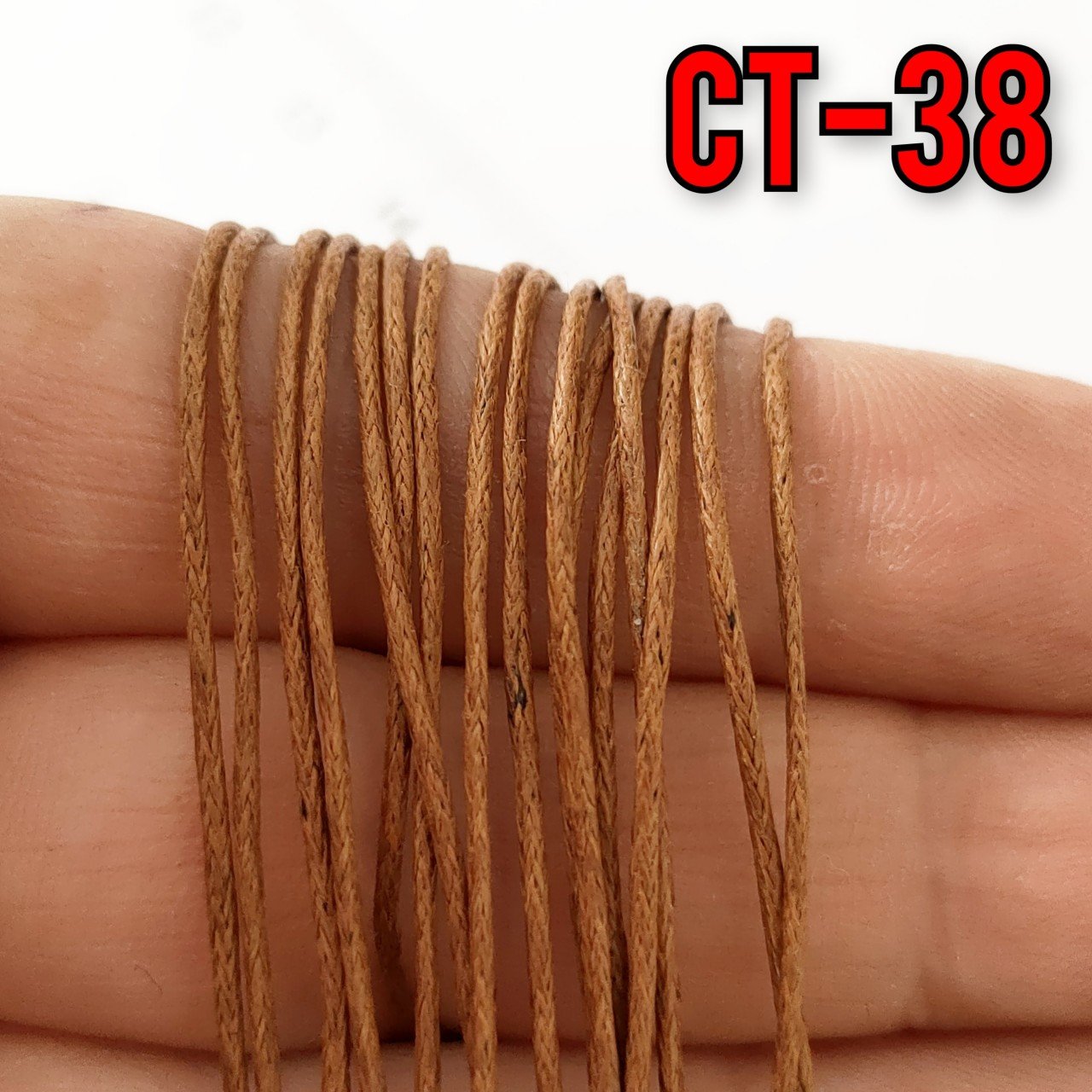 CT-38 Kahverengi 1 mm Koton İp