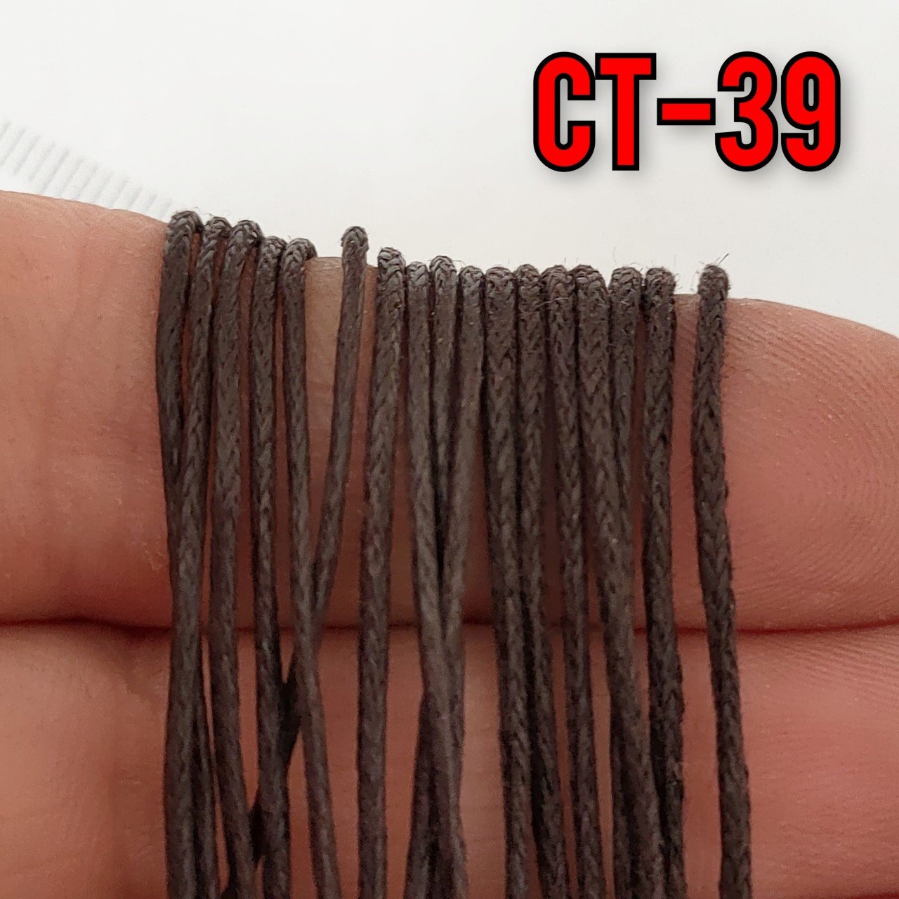 CT-39 Acı Kahve 1 mm Koton İp