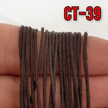 CT-39 Acı Kahve 1 mm Koton İp