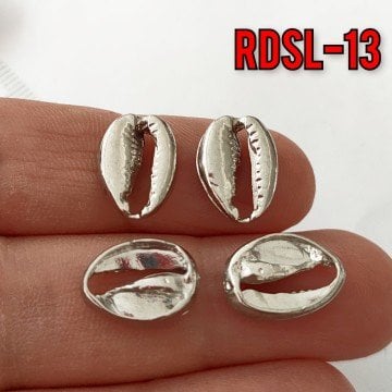 RDSL-13 Rodyum Kaplama Devedişi Midye 1.5 cm