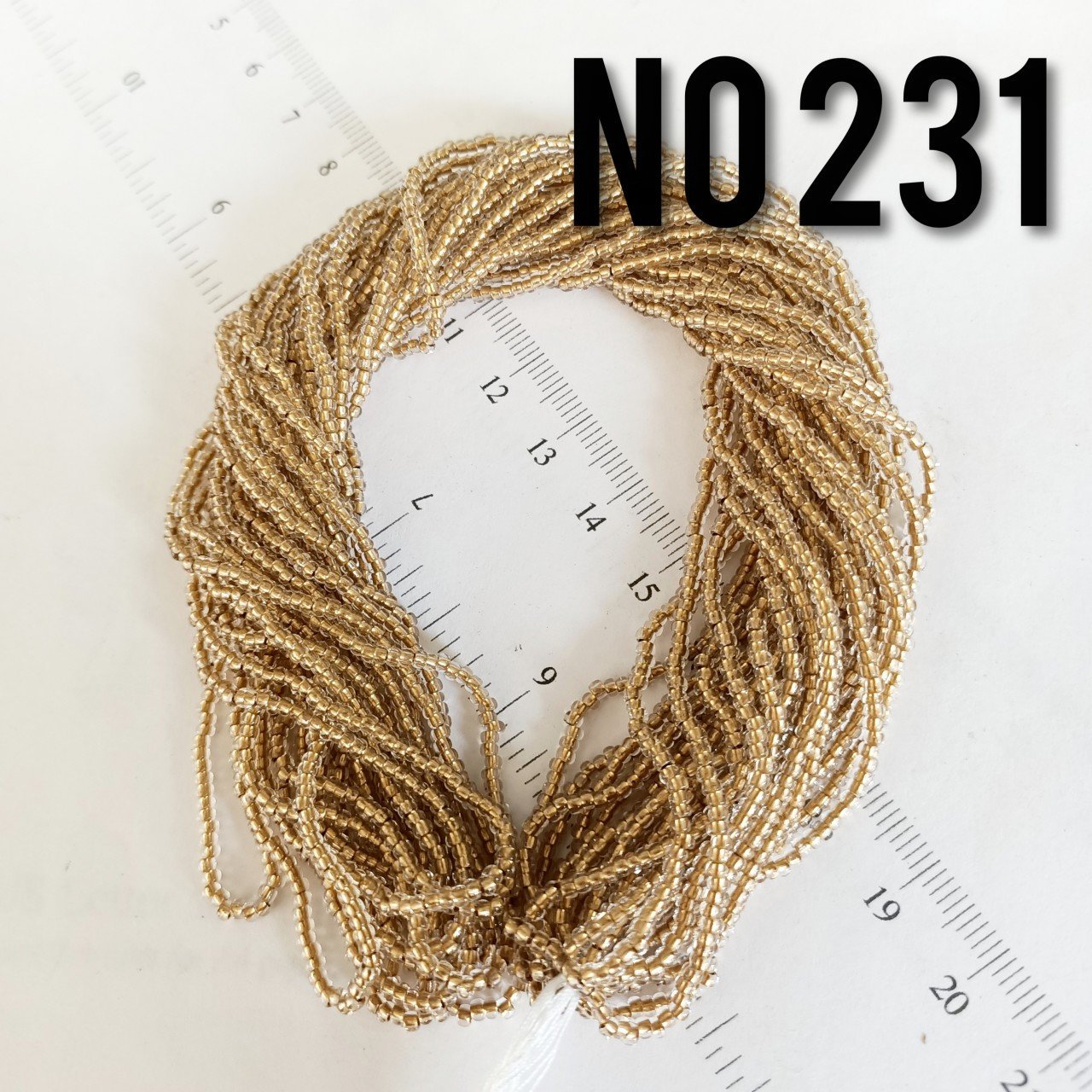 No: 231 Kristal Bal Rengi Preciosa Dizi Kum Boncuk 11/0