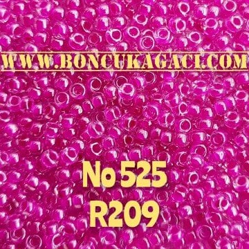 Miyuki Kum Boncuk , Miyuki Round Boncuk 11/0 No:525 R209 Parlak Fuşya 10 gr