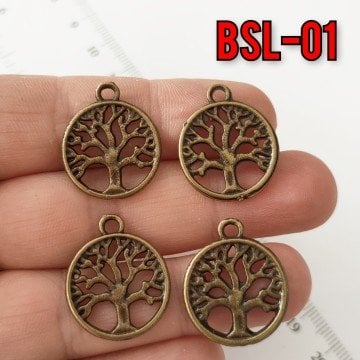 BSL-01 Antik Yeşil Hayat Ağacı Sallantı