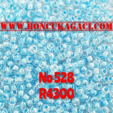 Miyuki Kum Boncuk , Miyuki Round Boncuk 11/0 No:528 R4300 Parlak Açık Mavi 10 gr