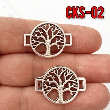 ÇKS-02 Gümüş Kaplama Hayat Ağacı