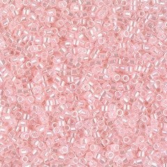 NO:121 Miyuki Delica , Miyuki Boncuk 11/0 DB234 Uçuk Pembe Parlak