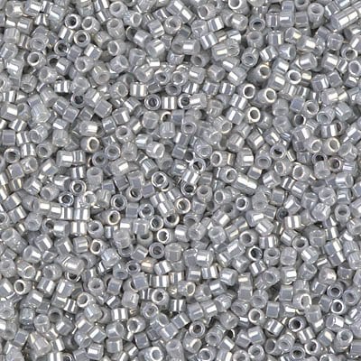 NO:138 Miyuki Delica Boncuk 11/0 DB0252 Opak Parlak Gri