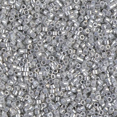 NO:138 Miyuki Delica Boncuk 11/0 DB0252 Opak Parlak Gri