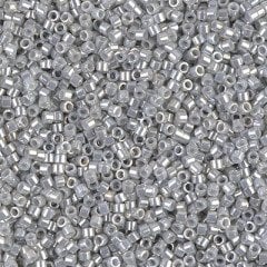 NO:138 Miyuki Delica Boncuk 11/0 DB0252 Opak Parlak Gri
