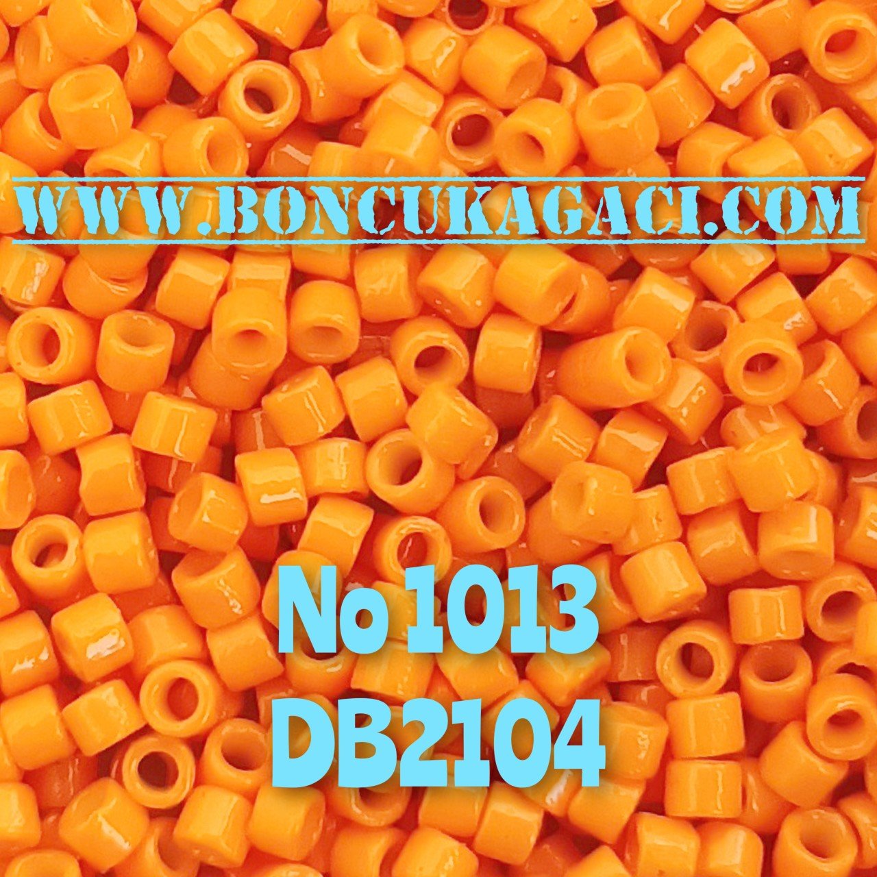 NO:1013 Miyuki Delica , Miyuki Boncuk 11/0 DB2104 Kumkuat Turuncu