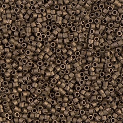 NO:145 Miyuki Delica Boncuk 11/0 DB322 Mat Kaplama Bakır