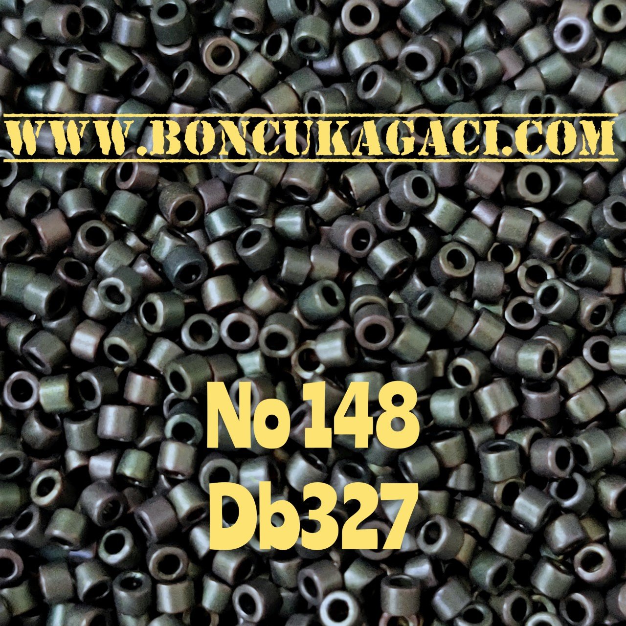 NO:148 Miyuki Delica , Miyuki Boncuk 11/0 DB327 (Yeni Ton)