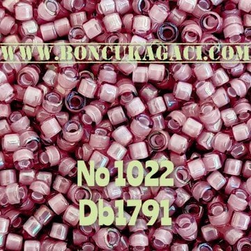 NO:1022 Miyuki Delica , Miyuki Boncuk 11/0 DB1791 Açık Mor