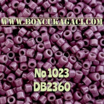 NO:1023 Miyuki Delica , Miyuki Boncuk 11/0 DB2360 Mor 5 gr