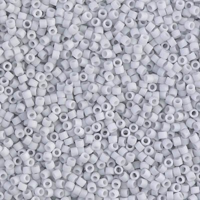 NO:087 Miyuki Delica Boncuk 11/0 DB357 Mat Açık Gri