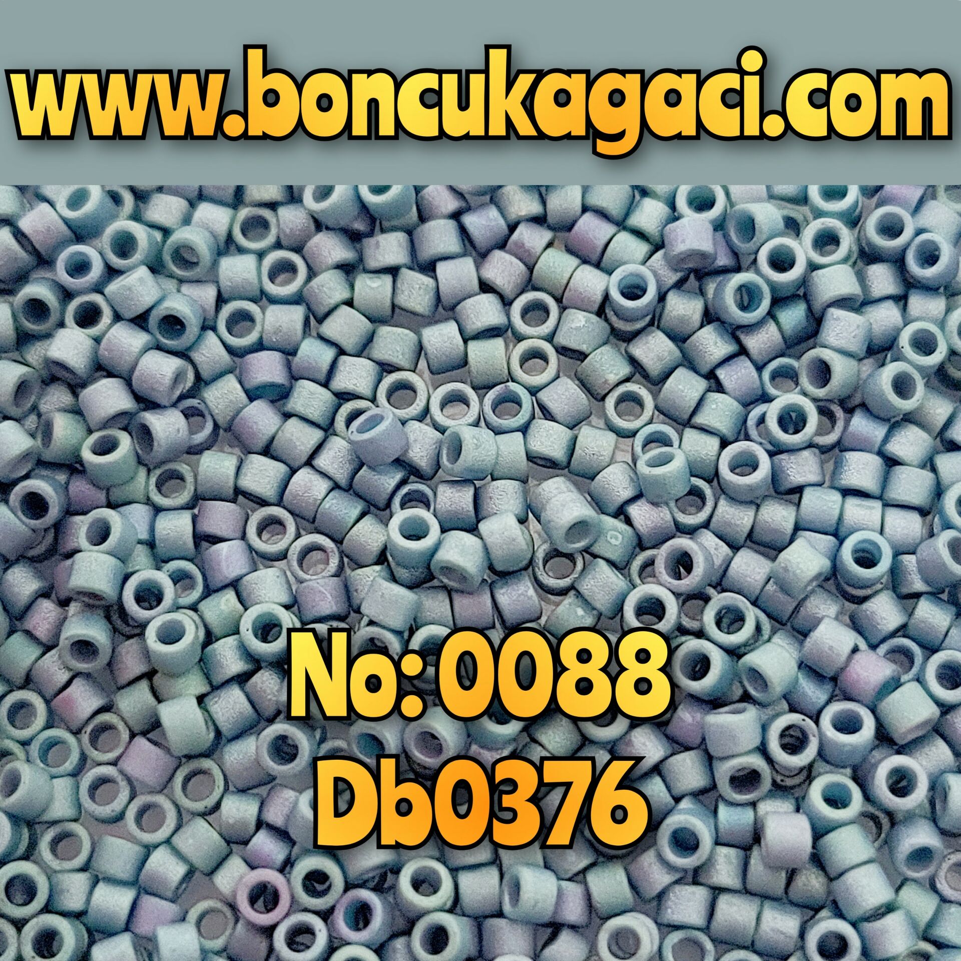 NO:088 Miyuki Delica , Miyuki Boncuk 11/0 DB376
