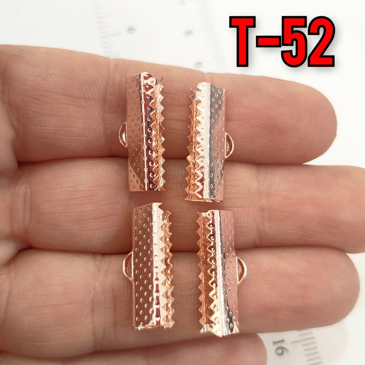 T-52 Rose Kaplama Timsah Kapama 20 mm