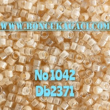 NO:1042 Miyuki Delica , Miyuki Boncuk 11/0 DB2371 Parlak Fil Dişi