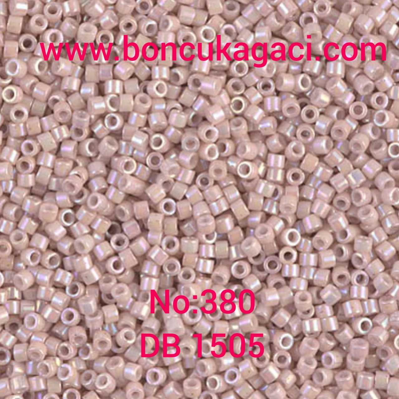 NO:380 Miyuki Delica , Miyuki Boncuk 11/0 DB1505 Rainbow Şampanya