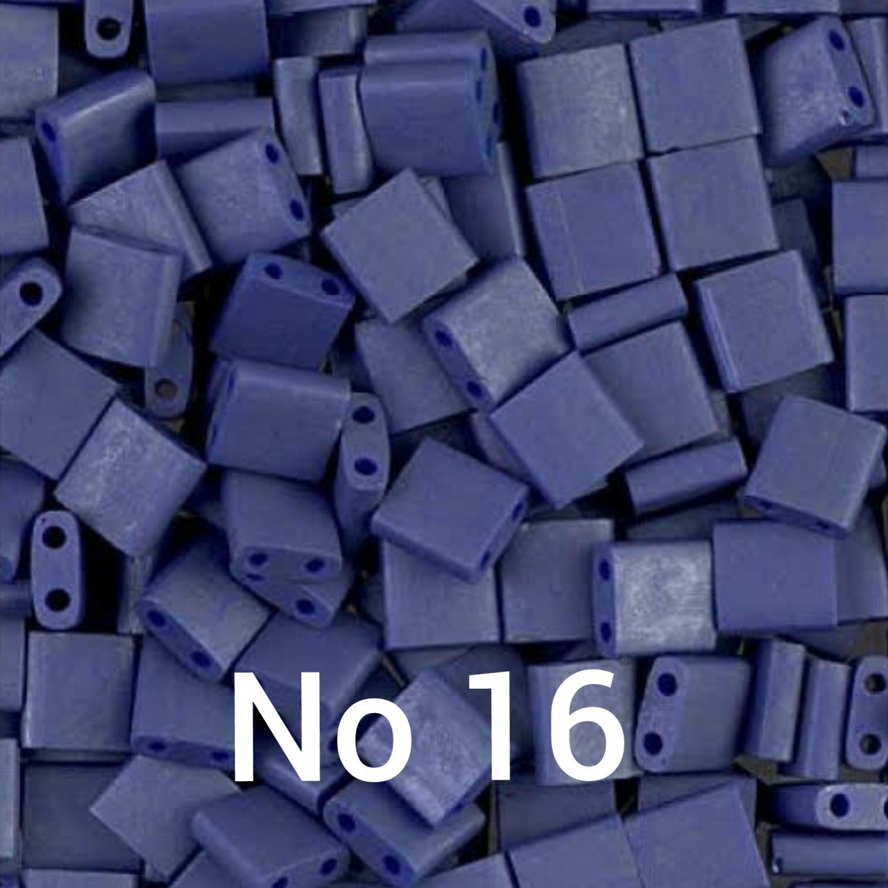 No: 16 Miyuki Boncuk , MİYUKİ TİLA  BONCUK TL2075 5 gr Mat Lacivert