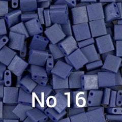 No: 16 Miyuki Boncuk , MİYUKİ TİLA  BONCUK TL2075 5 gr Mat Lacivert