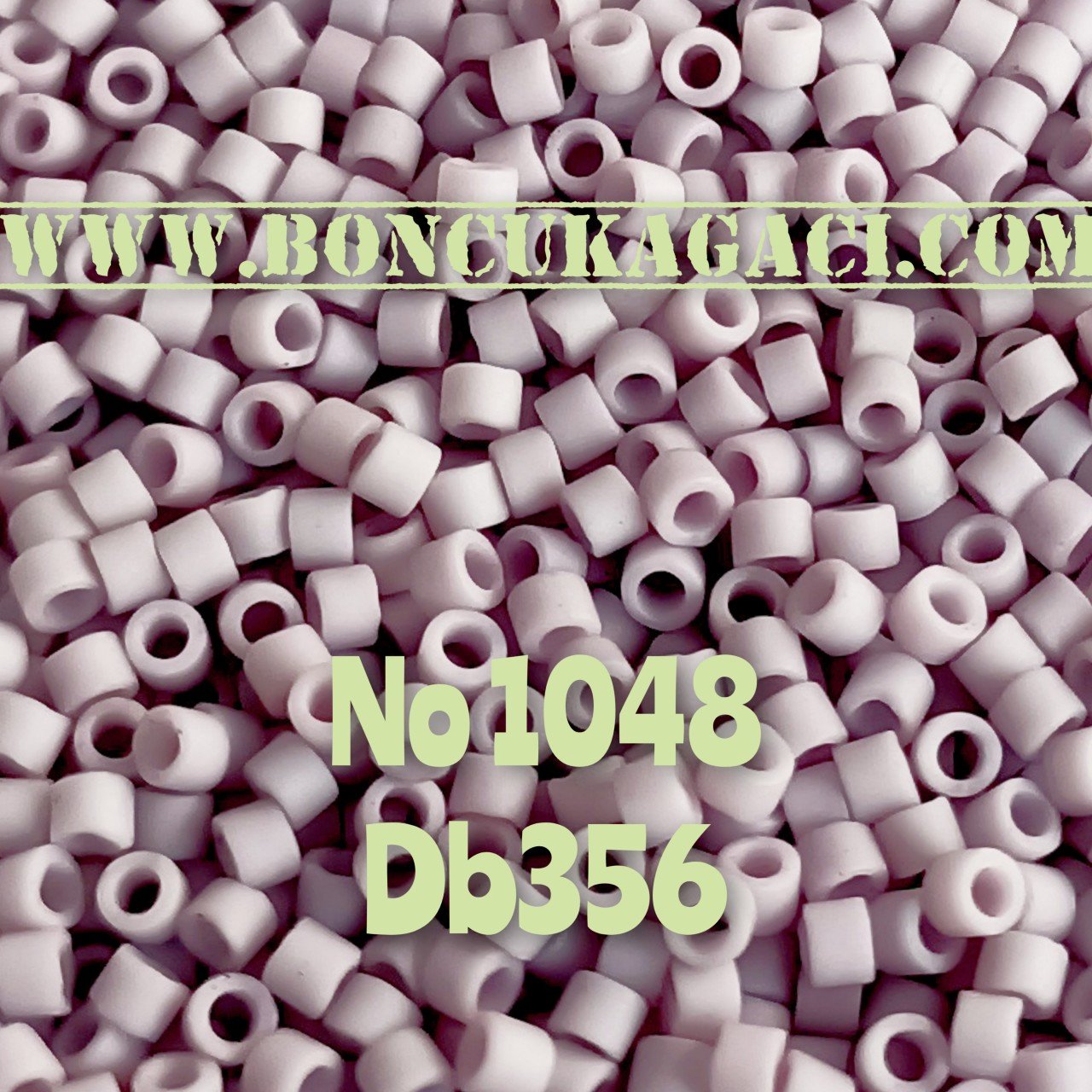 NO:1048 Miyuki Delica , Miyuki Boncuk 11/0 DB356 Mat Lila 2 GRAM