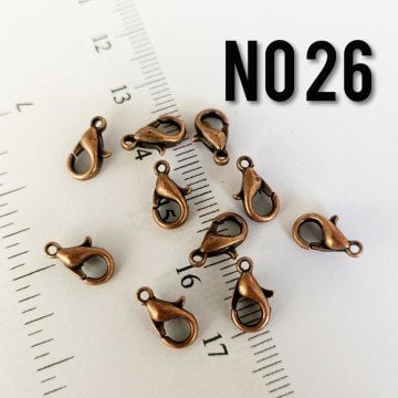 No : 26 Papağan - Bakır Renk Papağan (501) 10 mm