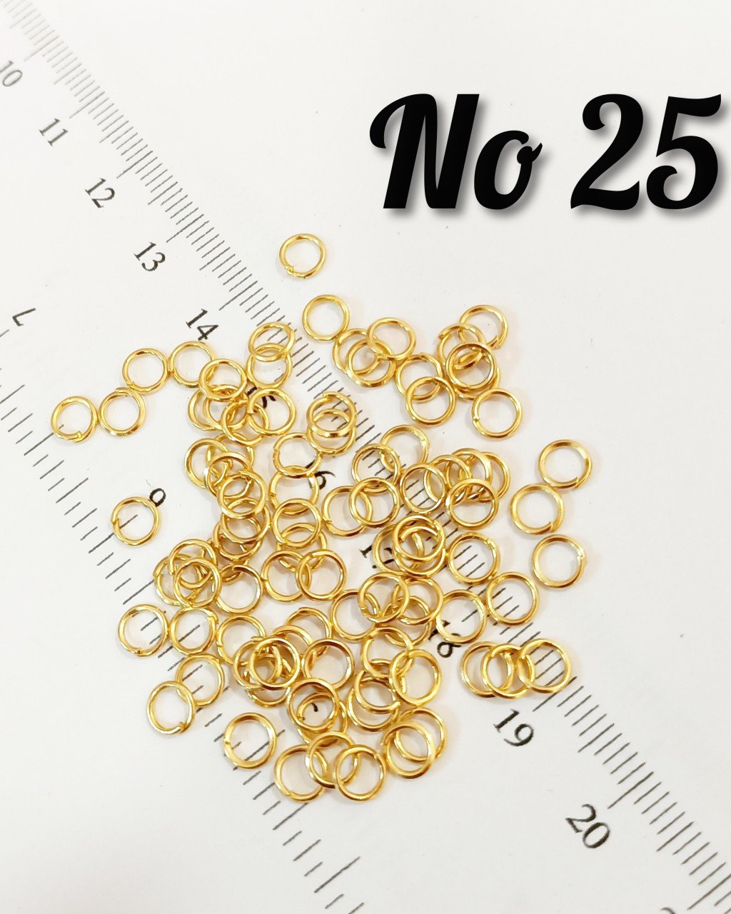 H-25 Altın Kaplama Halka - 5 mm - 4 Gr