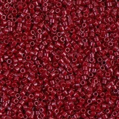 NO:153 Miyuki Delica , Miyuki Boncuk 11/0 DB654 bordo