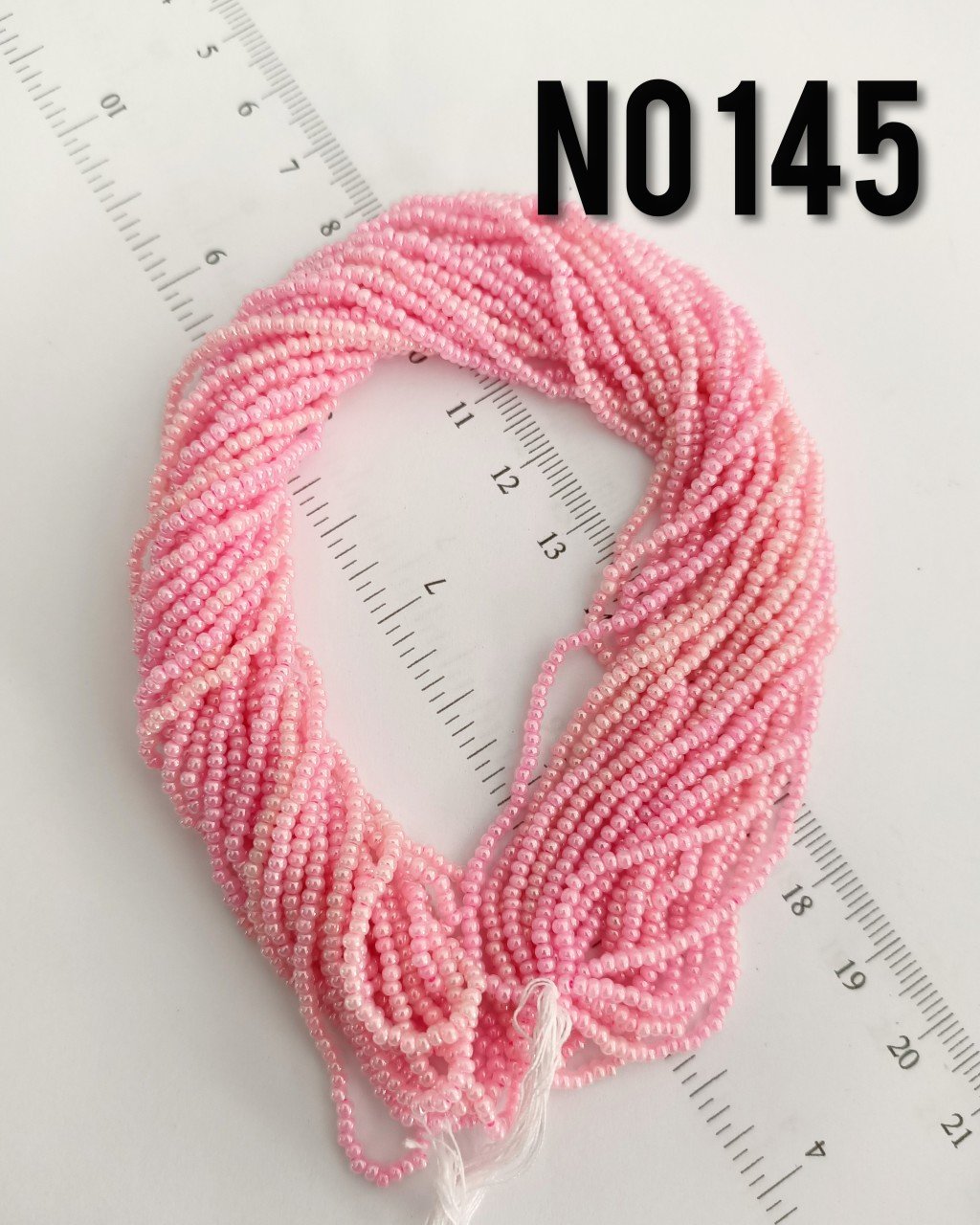 No: 145 Şeker Pembe Preciosa Dizi Kum Boncuk 11/0