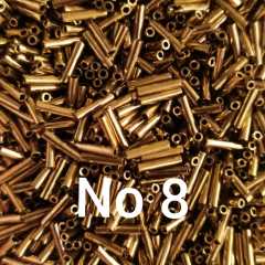 Miyuki Boru Boncuk , Slender Bugle No: 08 Parlak Bakır  Açık 5 gr