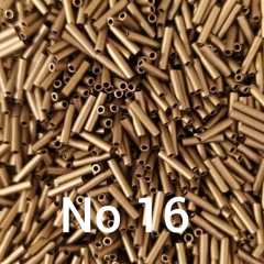 Miyuki Boru Boncuk , Slender Bugle No: 16 Mat Bakır 5 gr