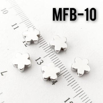 MFB-10 Rodyum Kaplama Çiçek 8 mm