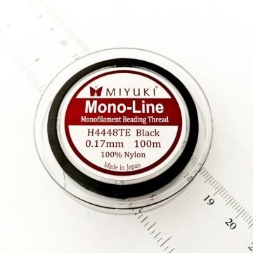 Miyuki Mono-Line  0.17 mm Siyah Misina 100 m