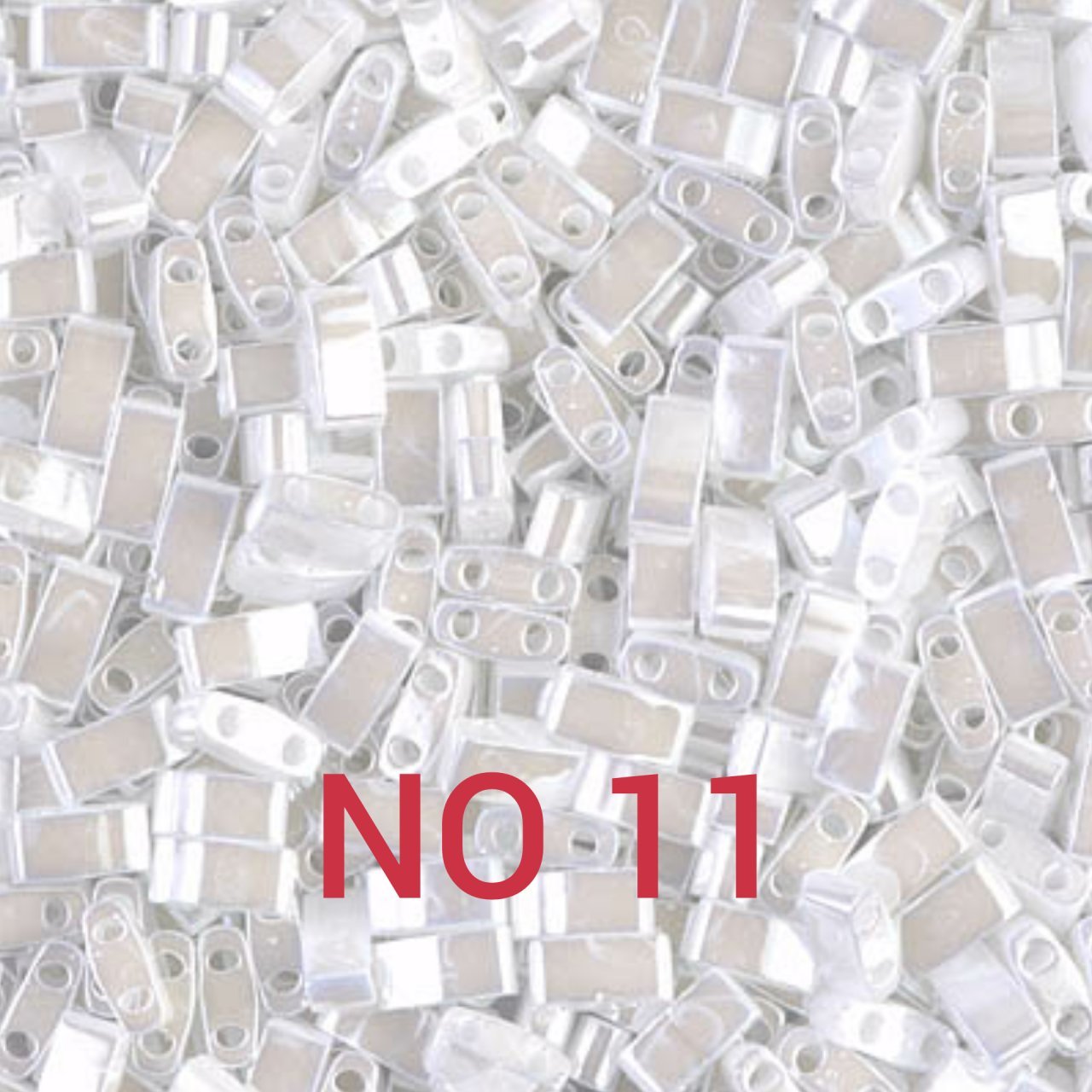 NO:11 Miyuki Half-Tila , Half Tila Boncuk HTL-420  5 gr