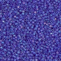 NO:105 Miyuki Delica , Miyuki Boncuk 11/0 DB864 Mat Ebruli Mavi