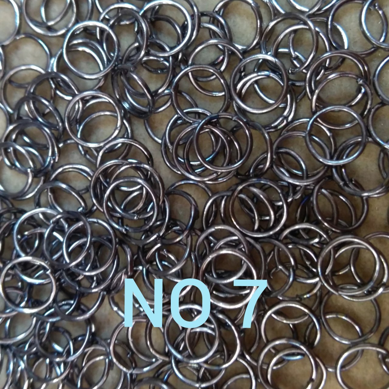 H-07 antrasit miyuki halkası 5 mm 5 gr